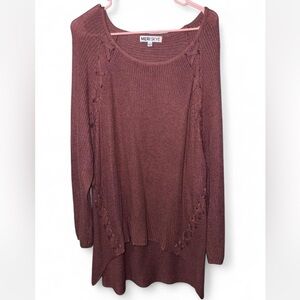 Meri Skye Sweater Dress – Cozy Knit, Soft & Flattering Size 2X